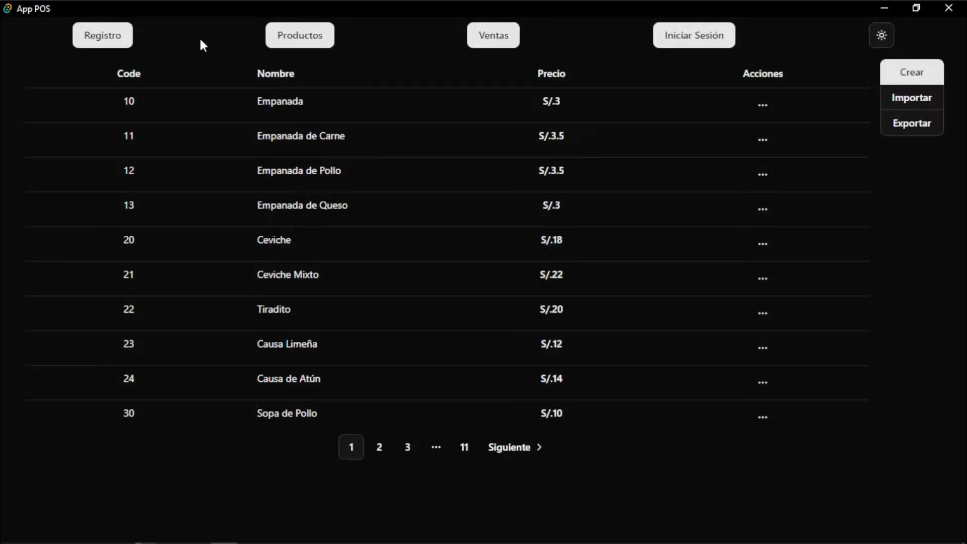 POS Web App
